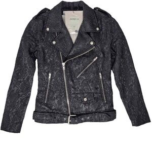 BLK DNM Damask Moto Jacket